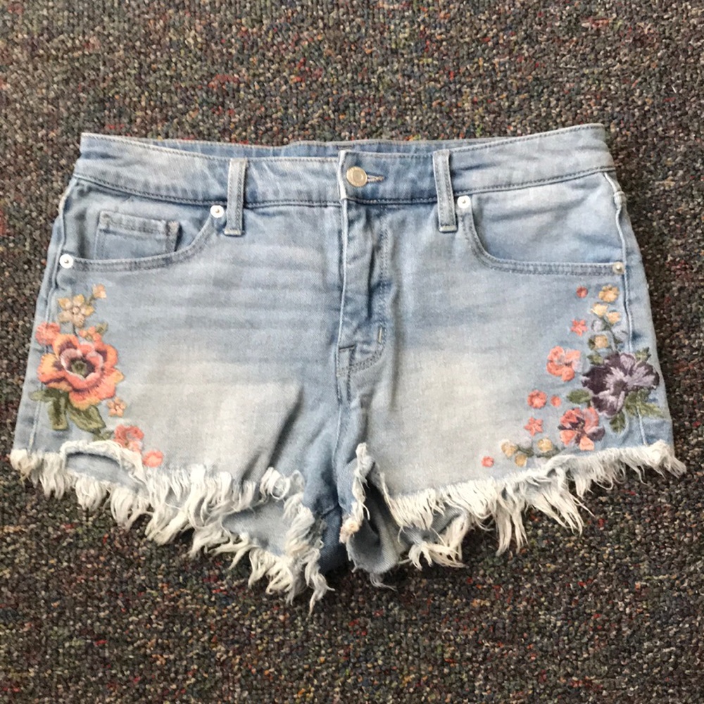 High Rise Jean Short